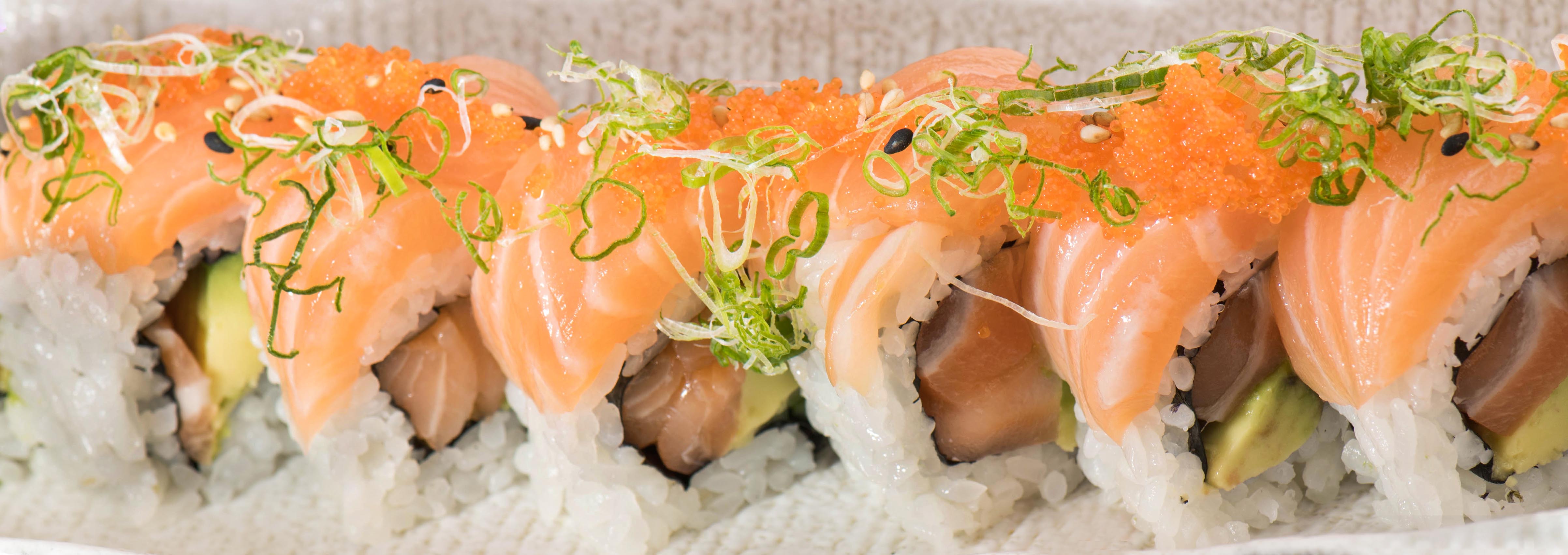 Salmon Lover Sushi Roll Picture